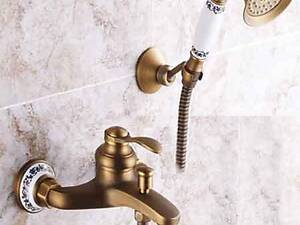 Змішувач для ванни DECO SIMPLE B23 Бронза