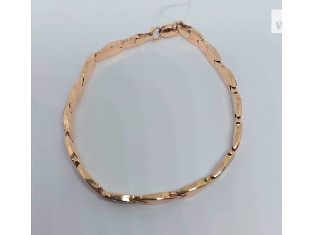 Золотий браслет із червоного та білого золота - Фото 7