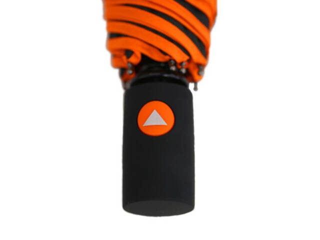 Парасолька Bergamo Sky Напівавтомат Чорно-оранжева (7040010) - Фото 4
