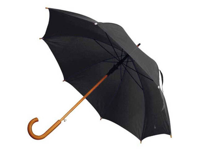 Парасолька Bergamo Toprain Чорна (4513103) - Фото 2