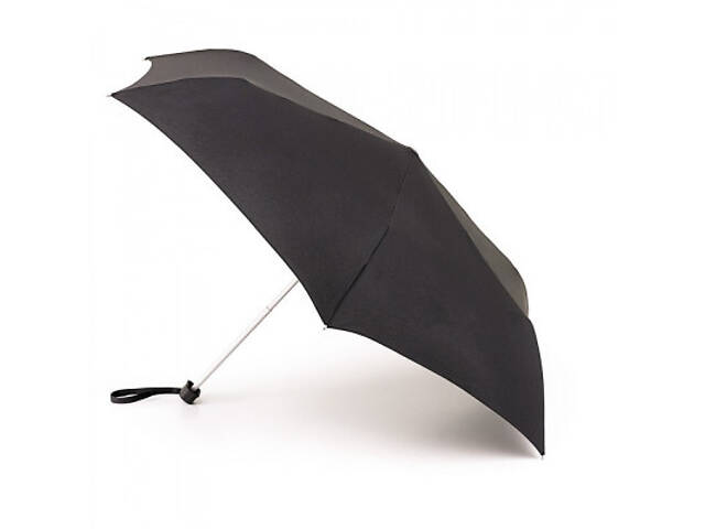 Парасолька Fulton Miniflat-1 L339 Black (L339-000076) - Фото 1