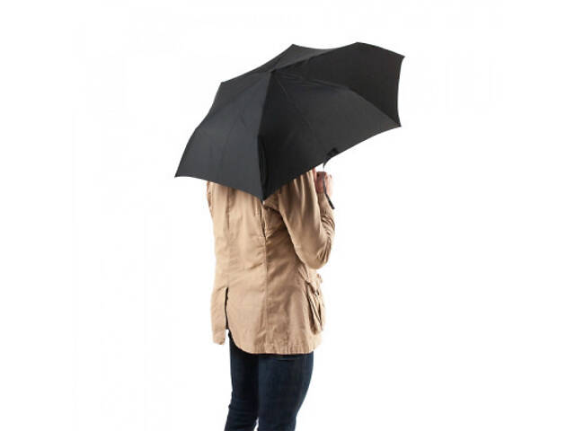 Парасолька Fulton Miniflat-1 L339 Black (L339-000076) - Фото 9