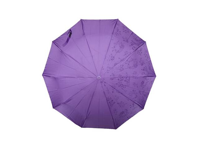 Зонт женский полуавтомат Bellissimo SL461C 10 спиц Сиреневый - Фото 1