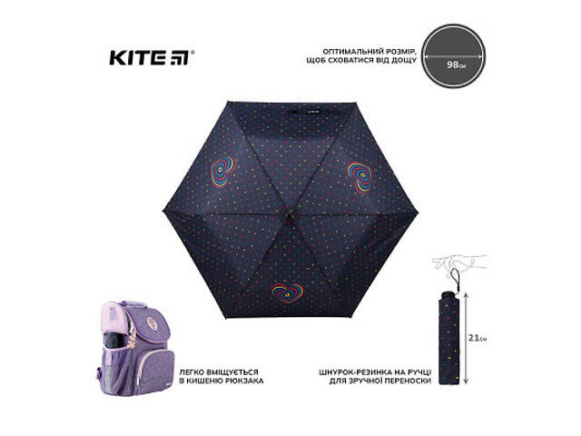 Парасолька Kite 2999-2 Hearts (K22-2999-2) - Фото 4