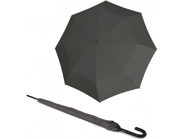 Парасолька Knirps A.760 Stick Automatic тростина Dark Grey (Kn96 7760 0800) - Фото 1