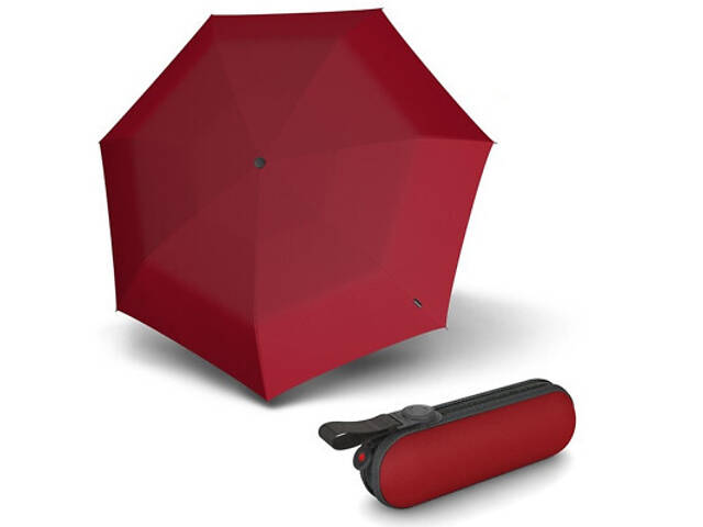 Парасолька Knirps X1 Manual Dark Red (Kn95 6010 1510) - Фото 1