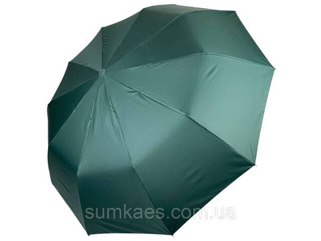 Парасолька напівавтомат однотонна 'Зоряне небо' від Bellissimo, зелена, 019302-5 - Фото 2