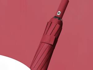 Парасоля складана автомат 18549 105 см бордова