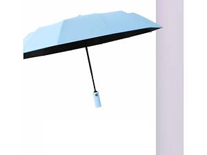 Зонт складной автомат 18553 105 см голубой