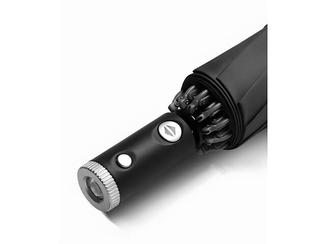 Парасолька Xiaomi зворотного складання з вбудованим ліхтарем. Парасолька Xiaomi RunMi Black 90COTNT1807U-BK00-OS - Фото 5