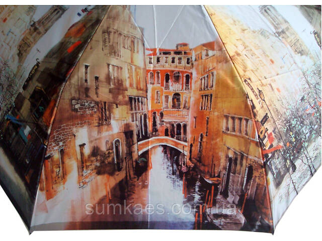 Парасольки ZEST, повний автомат серія Сатин, забарвлення Венеція - Фото 2