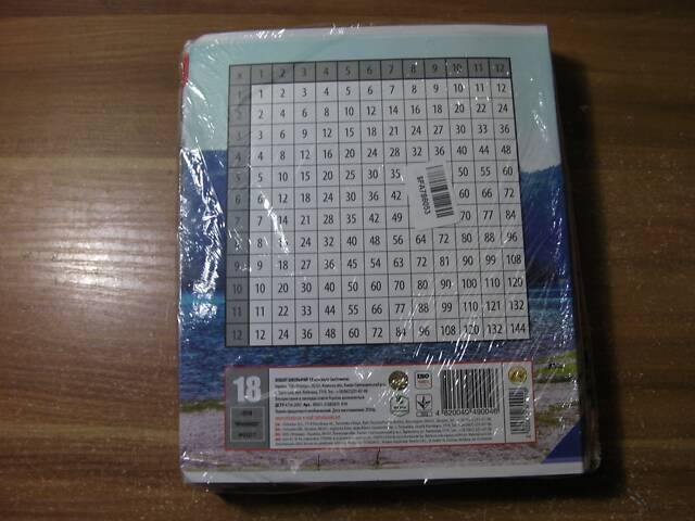 Зошит Шкільний, 18 Аркушів, Клітинка, Виробник 'Тетрада' - Упаковка 20 Штук - НОВА - Нерозпакована - Фото 6