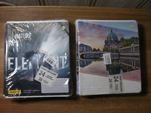 Зошит Шкільний, 24 Аркуша, Клітинка / Лінійка, Виробник 'Тетрада' - Упаковка 20 Штук - НОВА - Нерозпакована