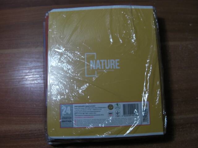 Зошит Шкільний, 24 Аркуша, Клітинка / Лінійка, Виробник 'Тетрада' - Упаковка 20 Штук - НОВА - Нерозпакована - Фото 4