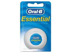 Зубна нитка ORAL-B Essential floss Waxed мятна, 50м