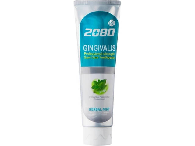 Зубна паста Aekyung 2080 Gingivalis Herbal Mint 120 г (8801046996805) - Фото 1