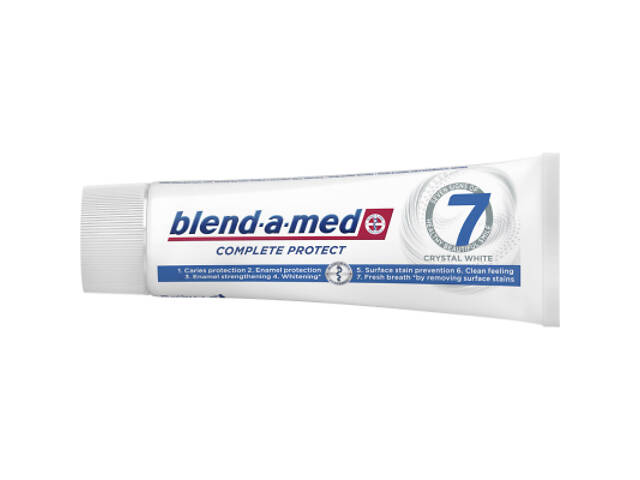 Зубна паста Blend-a-med Complete Protect 7 Кришталева білизна 75 мл (8001090716705) - Фото 3