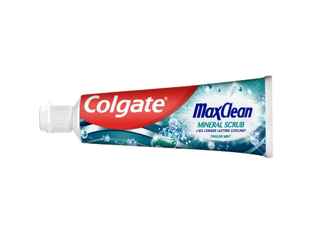Зубна паста Colgate Max Clean Gentle Mineral Scrub Дбайливе очищення 75 мл (8718951327085) - Фото 2
