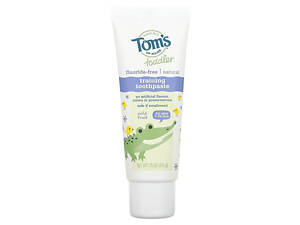 Зубная паста для детей Tom's of Maine Toddler Natural Training Toothpaste Fluoride-Free Ages 3-24 Months 49,6