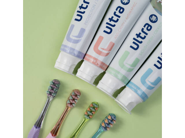 Зубна паста Fesco Ultra Protection Комплексний захист 100 мл (4820204701956) - Фото 7