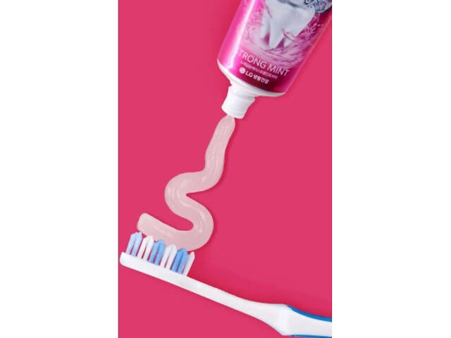 Зубна паста LG Perioe Clinx Cooling Strong Mint Toothpaste 120 г (8801051072846) - Фото 4