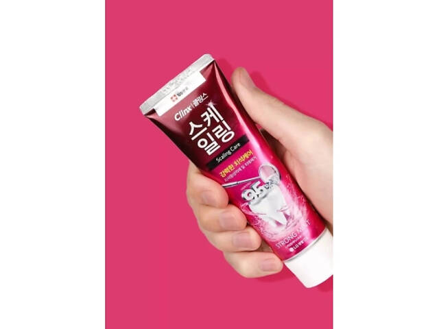 Зубна паста LG Perioe Clinx Cooling Strong Mint Toothpaste 120 г (8801051072846) - Фото 5