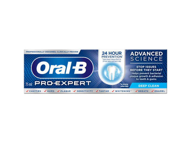 Зубна паста Oral-B Pro-Expert Професійний захист 75 мл (8700216106863) - Фото 2