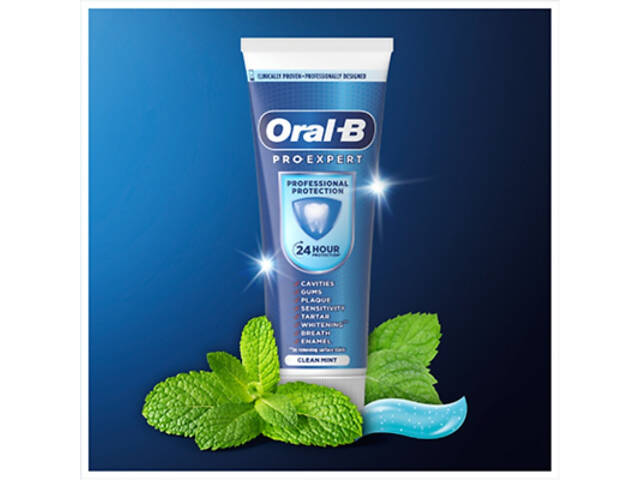 Зубна паста Oral-B Pro-Expert Професійний захист 75 мл (8700216106863) - Фото 3