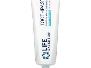 Зубная паста, Toothpaste, Life Extension, с мятой, 113.4 г