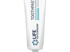 Зубная паста, Toothpaste, Life Extension, с мятой, 113.4 г
