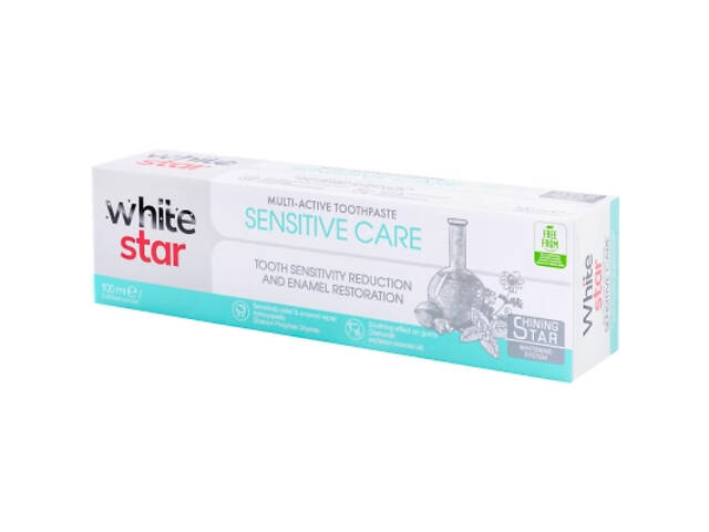 Зубна паста White Star Sensitive Care 100 мл (3800237400287) - Фото 1