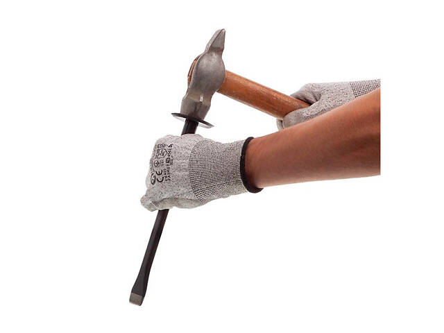 Зубило Intertool 250 x 14мм із захистом (UT-3225) - Фото 4