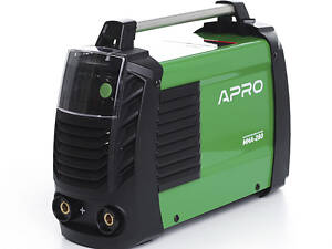 Зварювальний апарат інверторний APRO MMA-160, ел.5мм, + набір кабелів 894511
