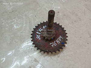 Звездочка двойная Z-12, Z-32 шаг 15,875 с переходом на шестиг 000076874