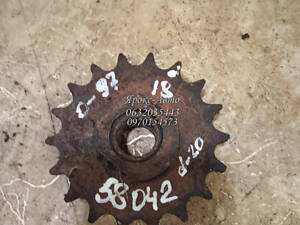 Звездочка z-18 наруж. D- 97м вн. d-20мм франец 34 мм 000058042