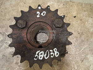 Звездочка z-20 наруж. D-108мм вн. d-30мм с фланцем 60 мм 000058038