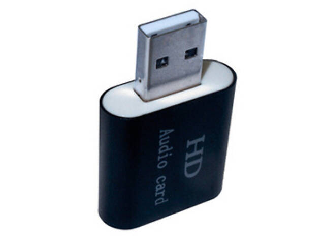 Звукова плата Dynamode USB-SOUND7-ALU black - Фото 4