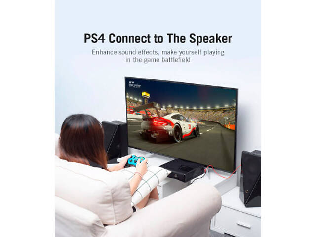 Звукова карта Vention Audio USB 2х3,5mm jack Metal (VAB-S17-B) - Фото 5