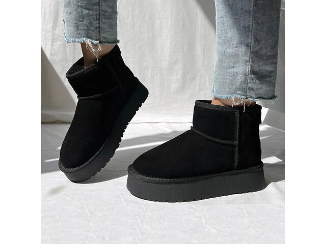 Жіночі уггі на платформі, уггі платформа 36-40р код 06030 37 - Фото 1