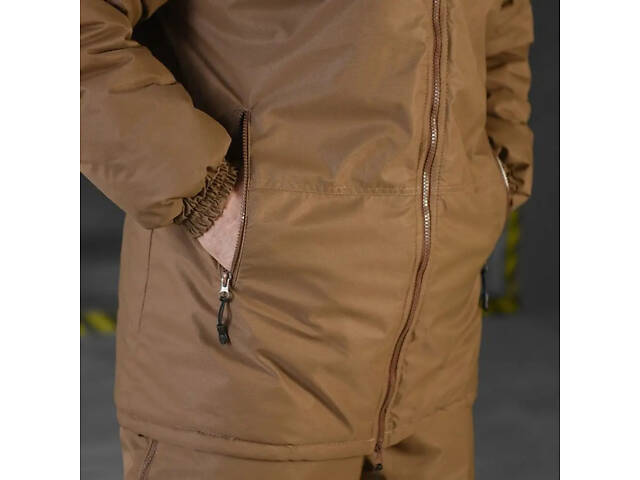 Зимний мужской костюм Oblivion (куртка и штаны) Level 7 Койот (размер 4XL-5XL) - Фото 7