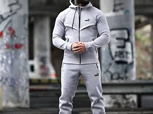 Зимовий чоловічий костюм ruma grey 4 ПП8161