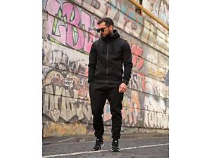 Зимовий спортивний костюм на флісі HAMMER black ПП8027