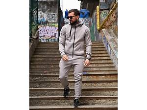 Зимовий спортивний костюм на флісі HAMMER grey ПП8026