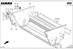 0007413881 Корпус подрібнювача соломи для КЛААС Лексіон