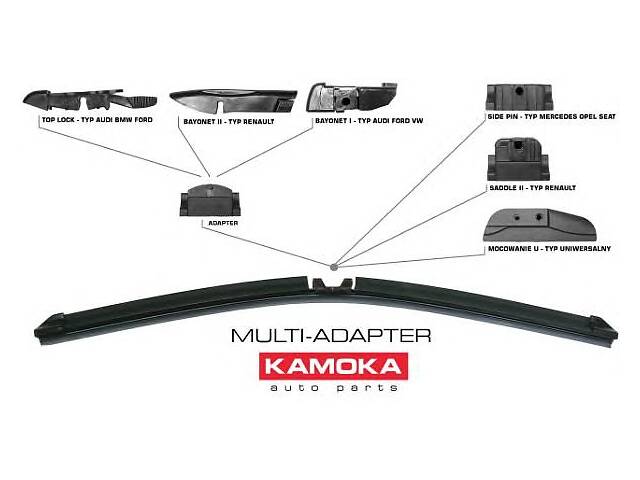 27575 KAMOKA Щiтка склоочисника 575 мм замiнено на 27M575