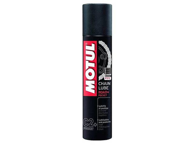 338450/C2+ CHAIN LUBE ROAD+ POCKET (100ML)/103009Смазка всіх типів ланцюгів дорожніх мотоциклів і картів (тефлон)