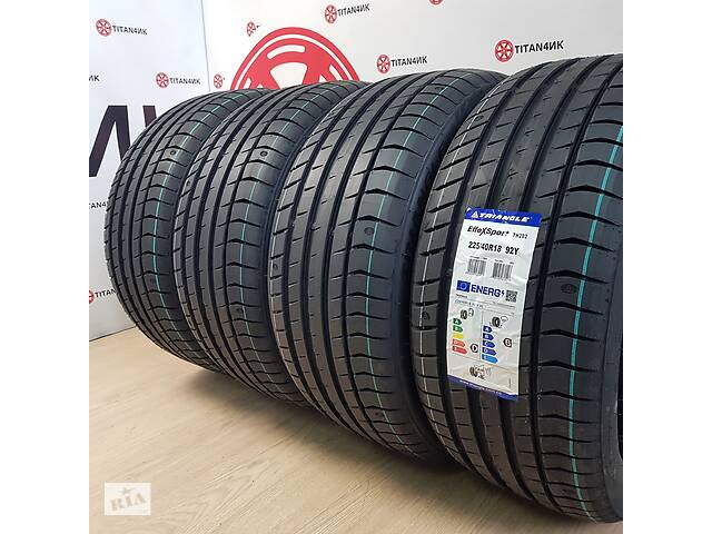 +4шт НОВІ Шини літні 225/40 R18 TRIANGLE EffeXSport колеса 18 23рік