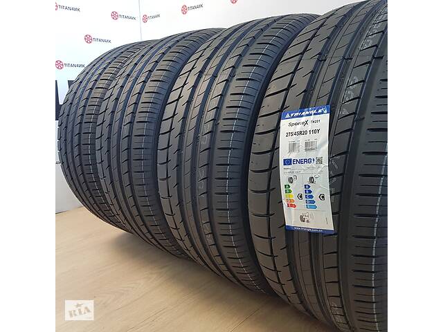 +4шт НОВІ Шини літні 275/45 R20 TRIANGLE SporteX колеса Р20 Літо 23рік