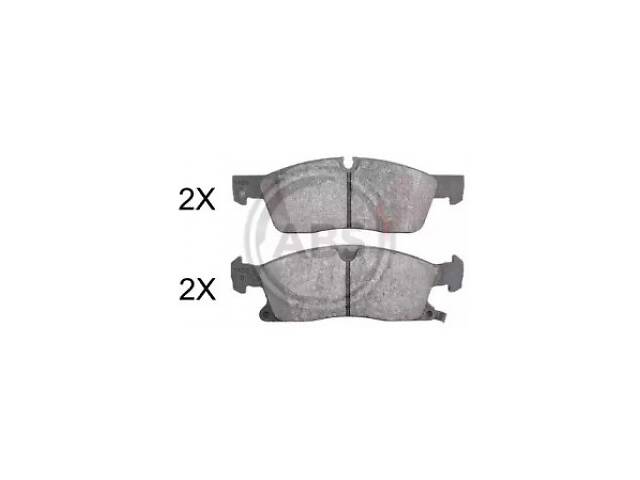A.B.S. Колодки тормозные пер. Grand Cherokee/W292//W166 10- (37878)
