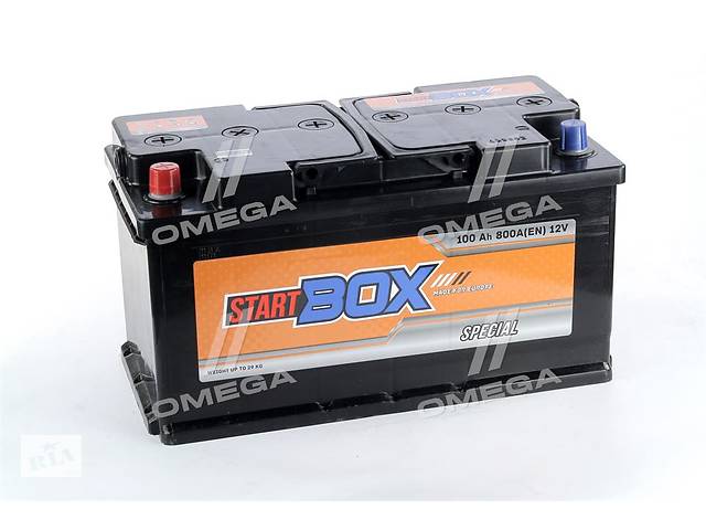 Аккумулятор 100Ah-12v StartBOX Special (352x175x190),L,EN800
